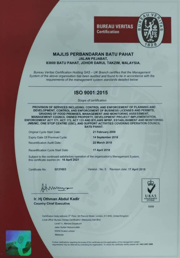 ms iso 9001 2015